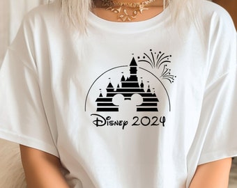 Disney 2024 Shirt, Funny Graphic Tee, Family Shirt, Family Matching Tee, Magic Kingdom Shirt, Mickey Mouse Shirt