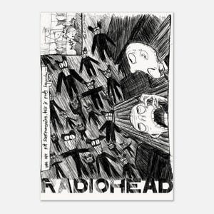 Radiohead poster - Etsy 日本