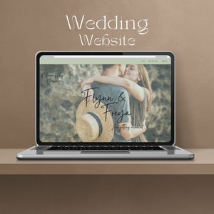 Wedding Website Design, Wedding Website, Wedding Invitation, Wedding Website Template, Wedding Canva Website Template, Wedding 4