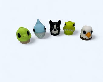 Clicker Headz – 3D Printed Animal Fidget Toys