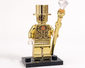 Mr. Gold minifigure dolls
