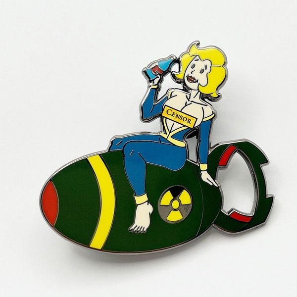 Fallout Girl Enamel Pin