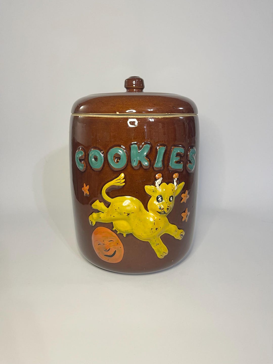Cow Jumped Over The Moon Cookie Jar