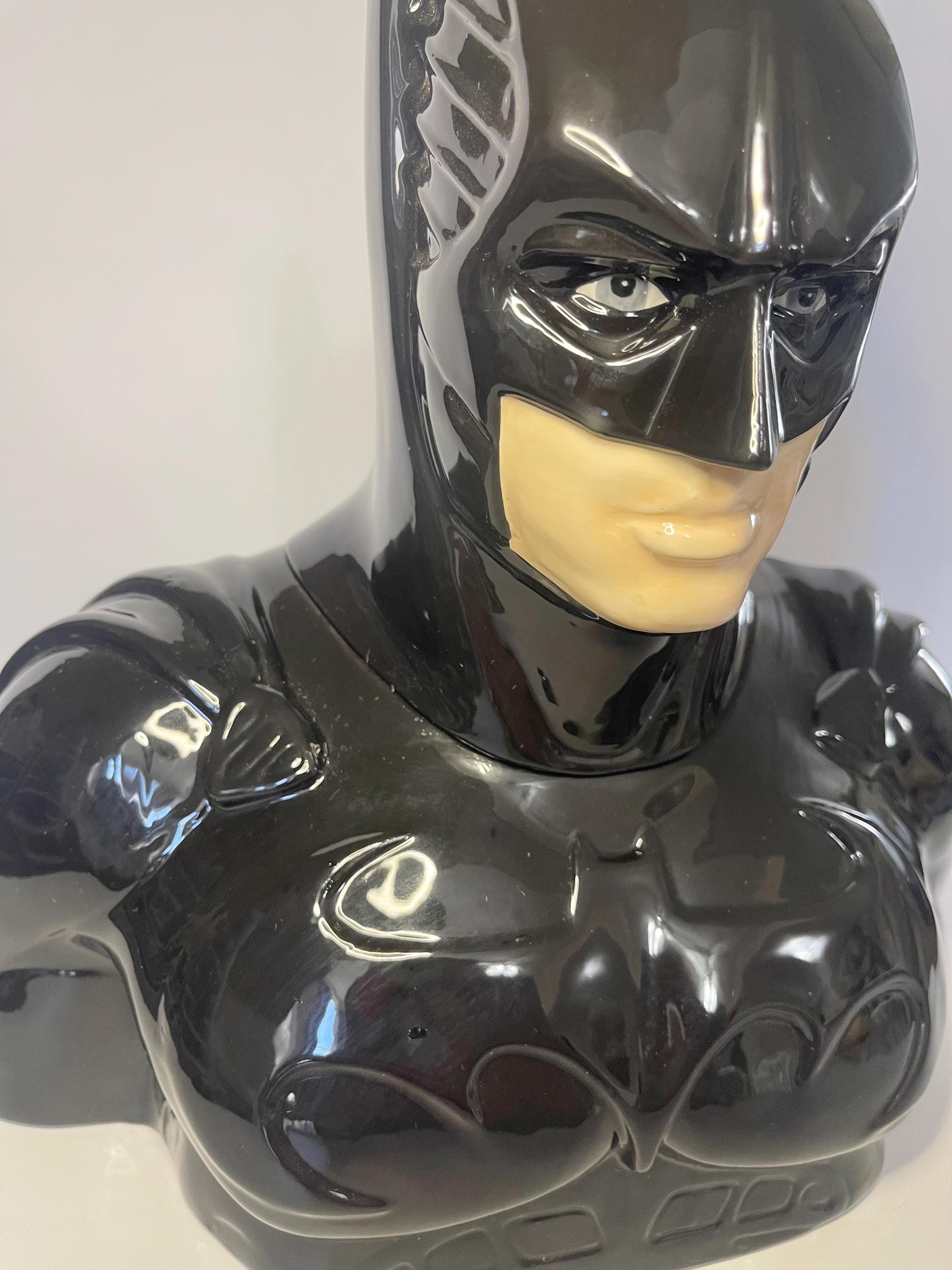 Vintage 1995 Batman Forever Cookie Jar- Val Kilmer Warner