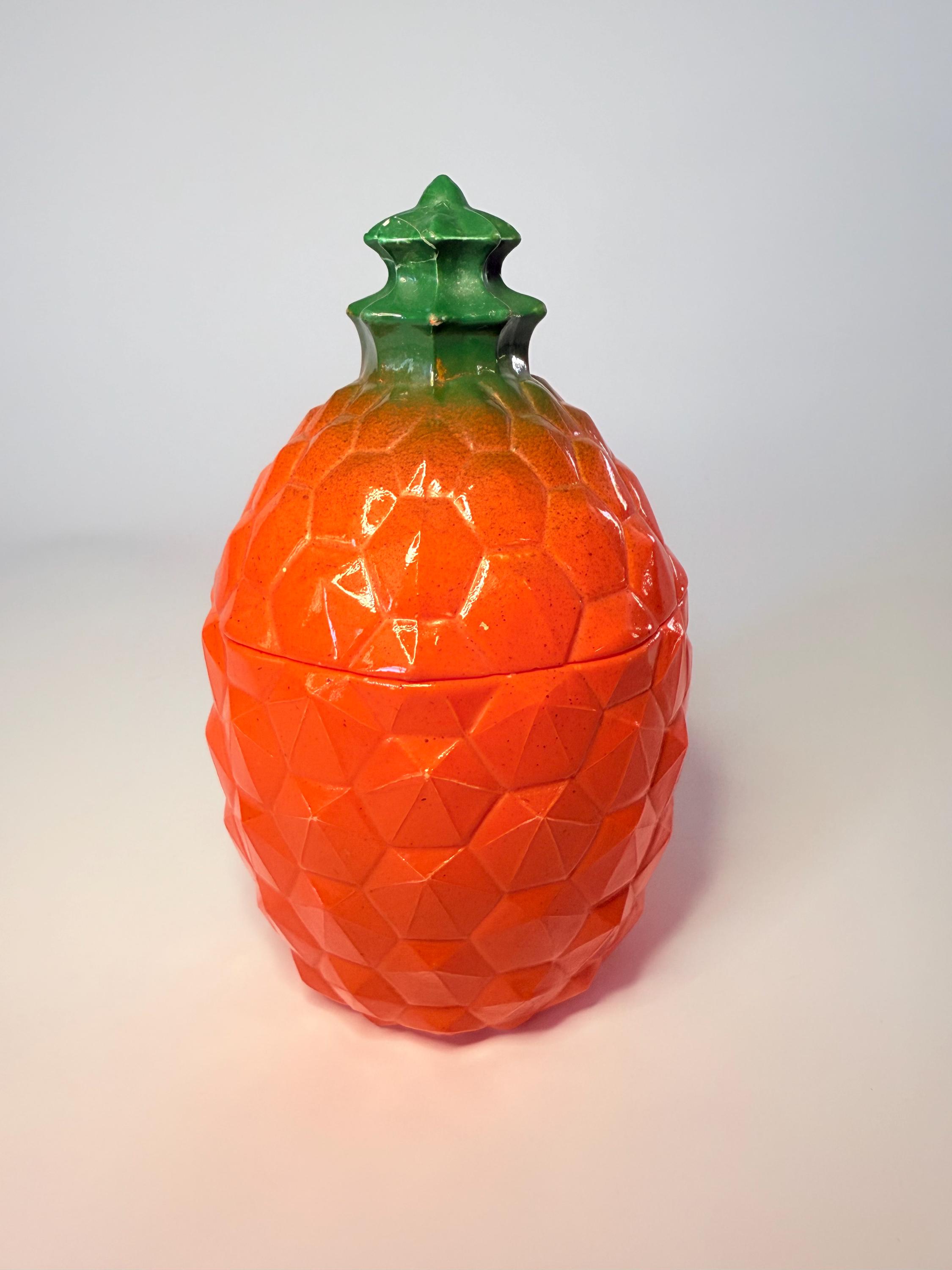 Vintage Hazel Atlas Pineapple Jam Jar- Rare 1930s/1940s