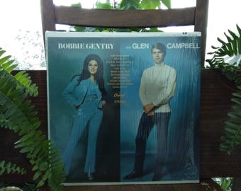 Bobbie Gentry and Glen Campbell (Self-Titled) ST 2928 used vintage vinyl