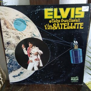Elvis Aloha From Hawaii Vinyl Record Album - Etsy