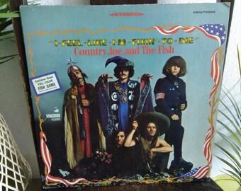 Country Joe and the Fish I Feel Like I'm Fixin To Die used vintage vinyl