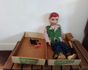 Paul Winchell's Jerry Mahoney Ventriloquist Dummy vintage 1960s