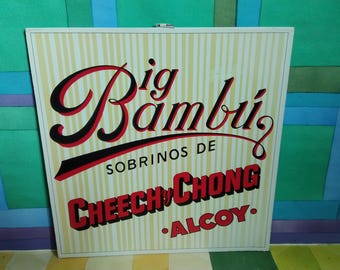 Cheech & Chong Big Bambu *with paper* used vintage vinyl BSK-3251