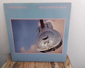 Vintage Dire Straits Brothers in Arms Vinyl LP Record Album 12
