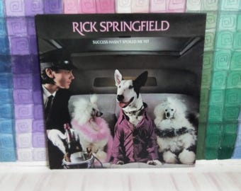 Rick Springfield Success Hasn't Spoiled Me Yet used vintage vinyl AFL1-4125