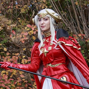 Edelgard Crimson Emperor Armored Lord Fire Emblem Three houses post time skip cosplay costume