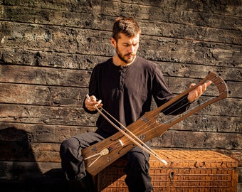 Tagelharpa タールハルパ Talharpa 北欧 民族器 職人手作り
