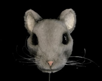 Fur mouse mask