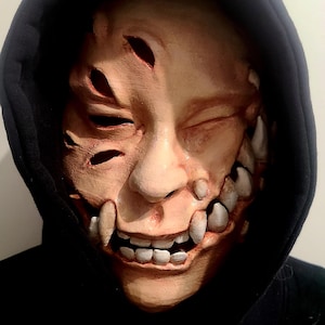 Mutant Mask Creepy Halloween Mask Cosplay