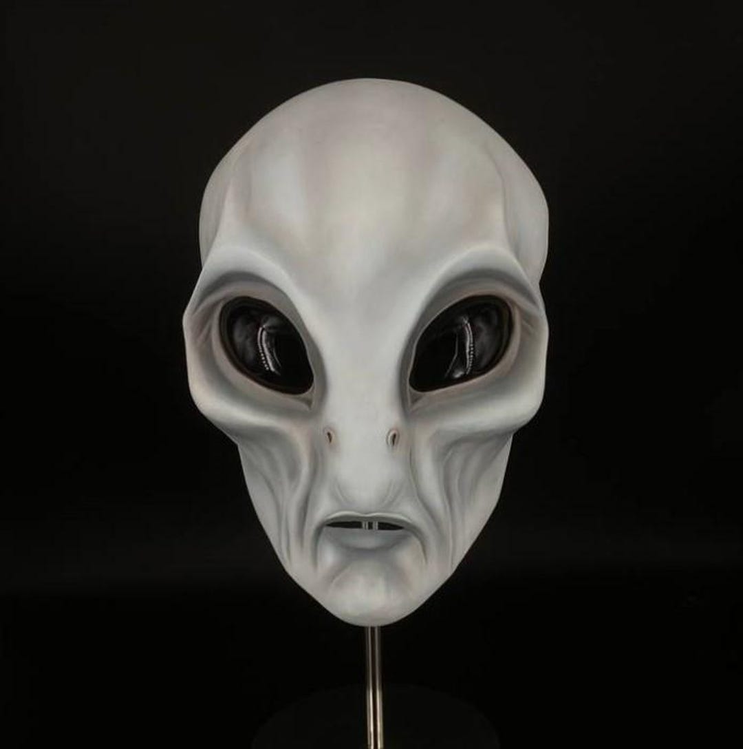 Realistic Alien Mask (helmet) - Etsy
