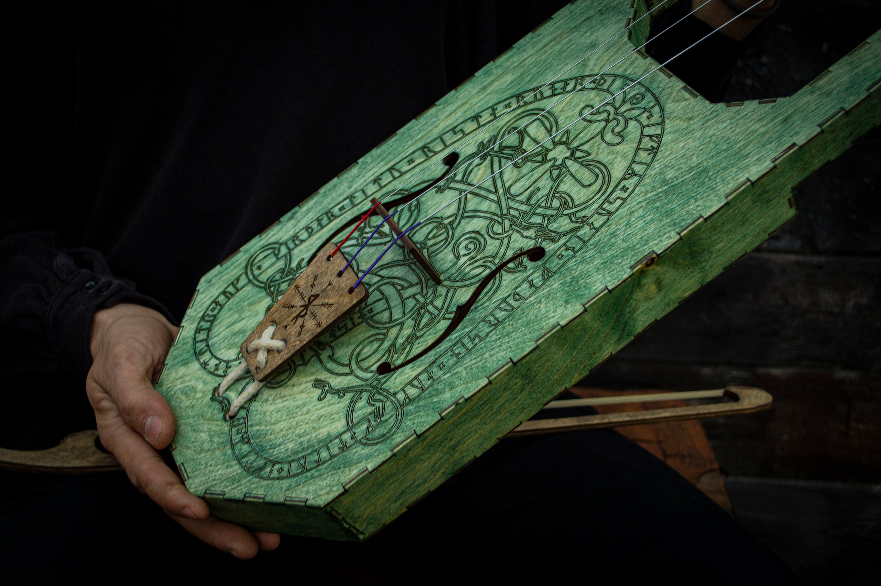 Tagelharpa タールハルパ 北欧 民族楽器 - 弦楽器