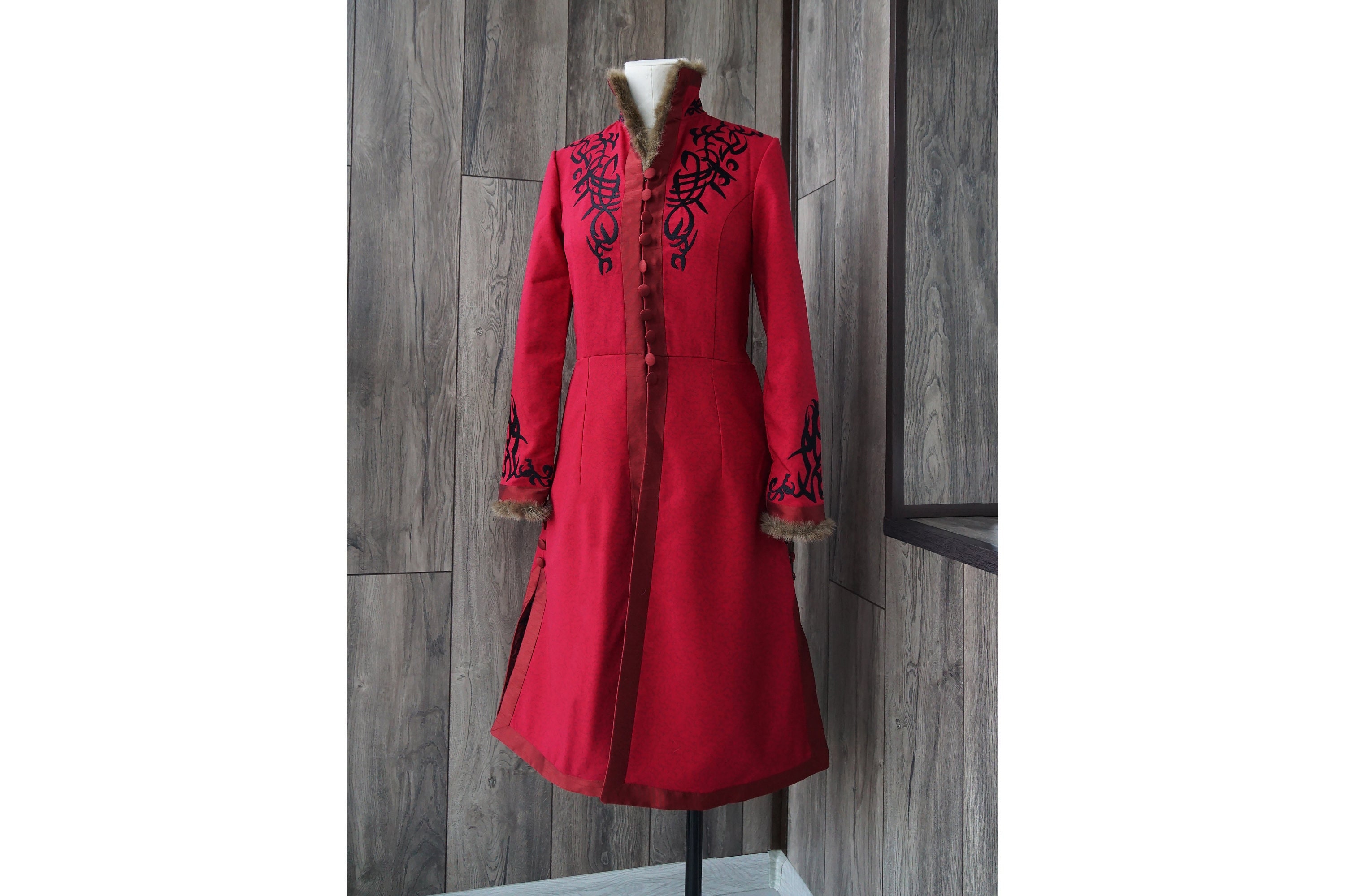 Corporalki Red Kefta - Shadow and Bone Grisha Cosplay - Etsy