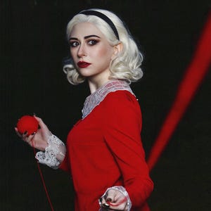 Halloween cosplay - Witch red dress - Made to order
