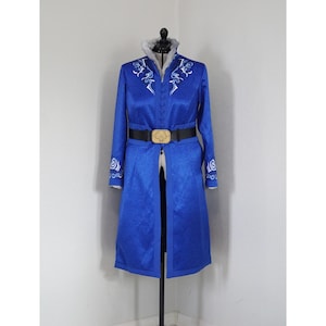 Etherealki Squaller blue kefta - Shadow and Bone Grisha cosplay jacket