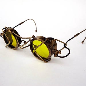 Steampunk sunglasses &quot;Sand hawk&quot;