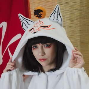 Custom White wolf kigurumi (adult onesie, pajama)
