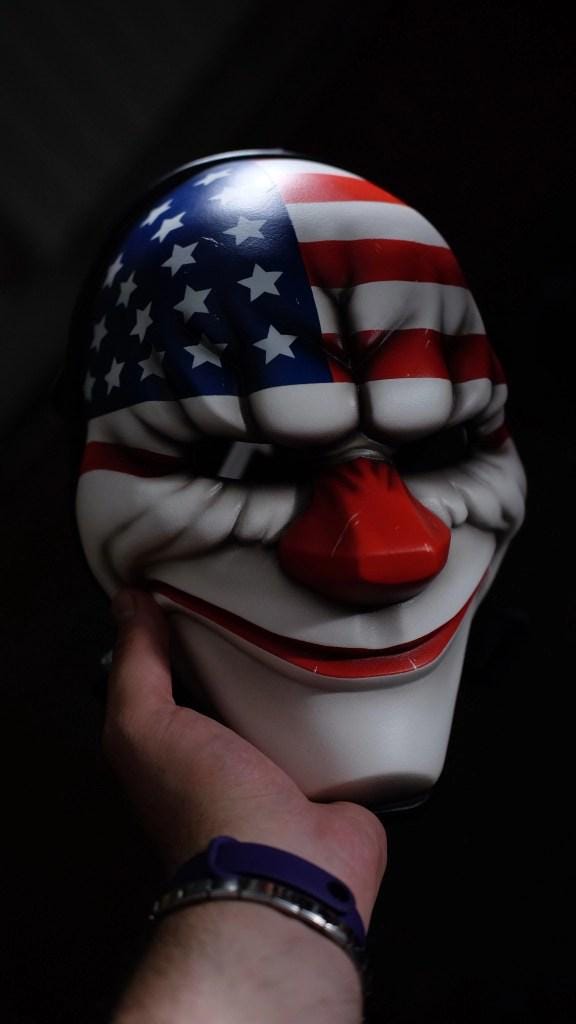 Dallas mask from the game
