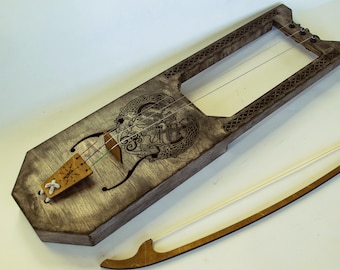 Tagelharpa Drinking Bro \ Jouhikko \ talharpa | Bowed lyre \ Medieval instrument \ Viking music