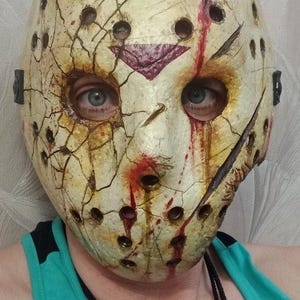 Jason Voorhees mask from the movie – Friday the 13th Part VII: The New Blood 1988