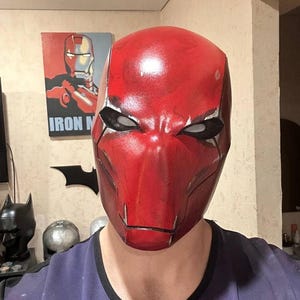 Red Mask / Hood Helmet