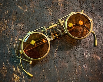 Steampunk Brille &quot;&quot;Sahara&quot;&quot;&quot;
