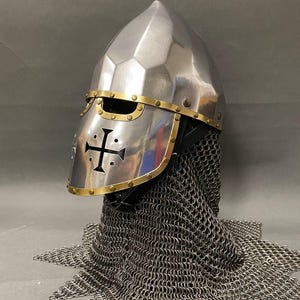 Crusader helmet 12th century