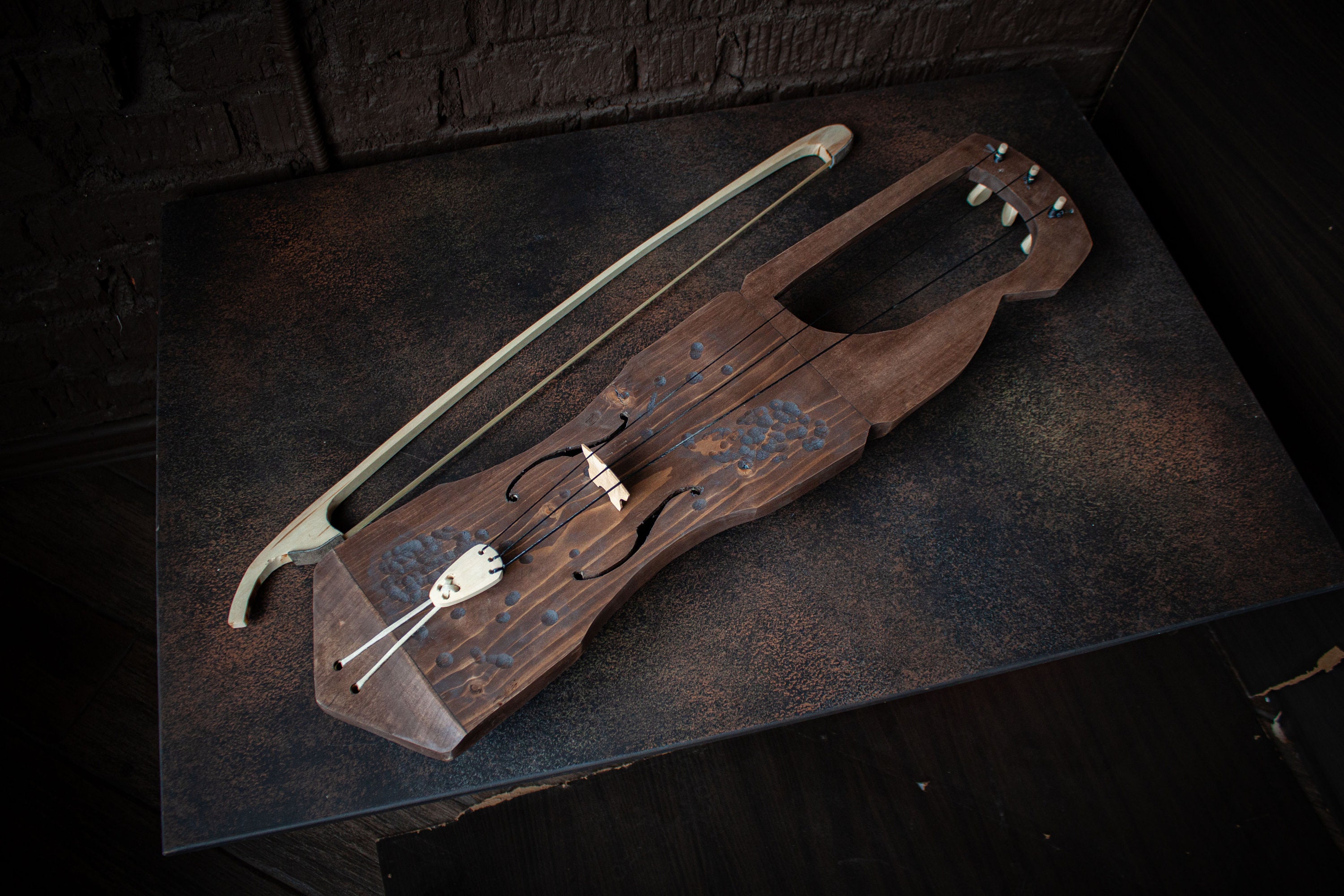 Talharpa CLASSIC, Jouhikko, tagelharp, tagelharpa a 3 corde, lira ad arco, musica medievale, violino vichingo