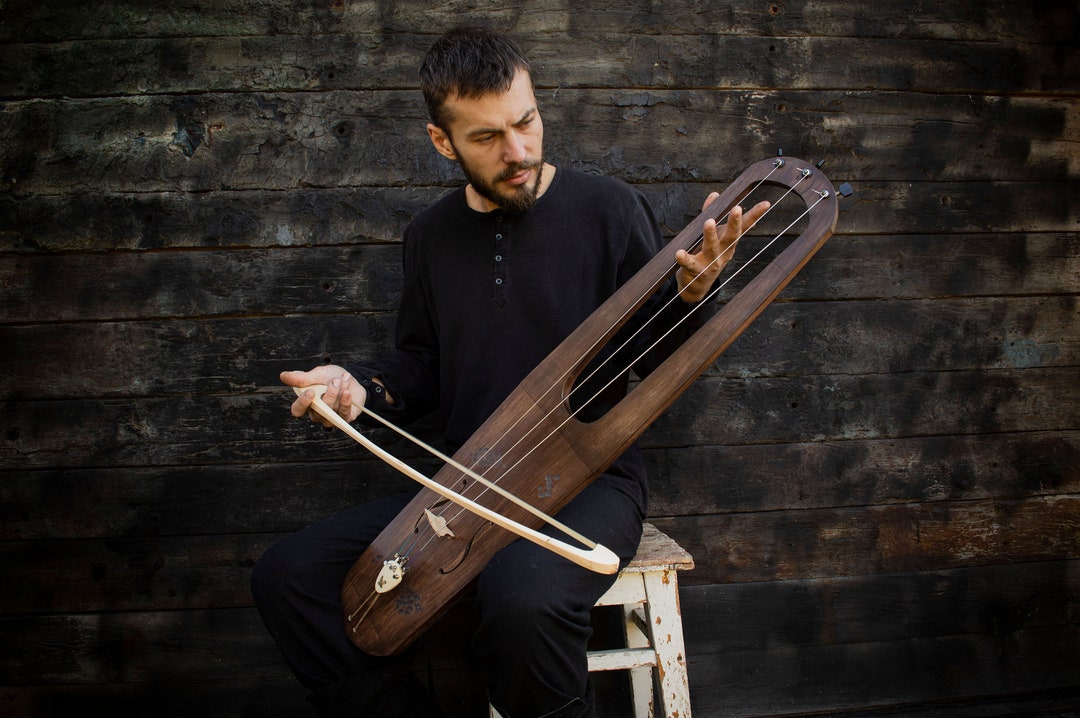 Talharpa Bass CLASSIC MEDIEVAL, Alt Tagelharpa, Jouhikko, Medieval Instrument, Viking Violin, Bowed Lyre - Etsy Talharpa Bass CLASSIC MEDIEVAL, Alt Tagelharpa, Jouhikko, Medieval Instrument, Viking Violin, Bowed Lyre - Etsy