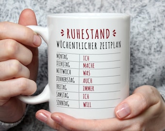 GRAVURZEILE Tasse Avec Inscription En Allemand « Nimm Dir Zeit