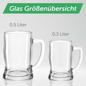 Personalisierter Bierkrug mit Gravur Wunschname Geschenke für Männer Vatertagsgeschenk Geburtstagsgeschenk zum Vatertag Bild 6