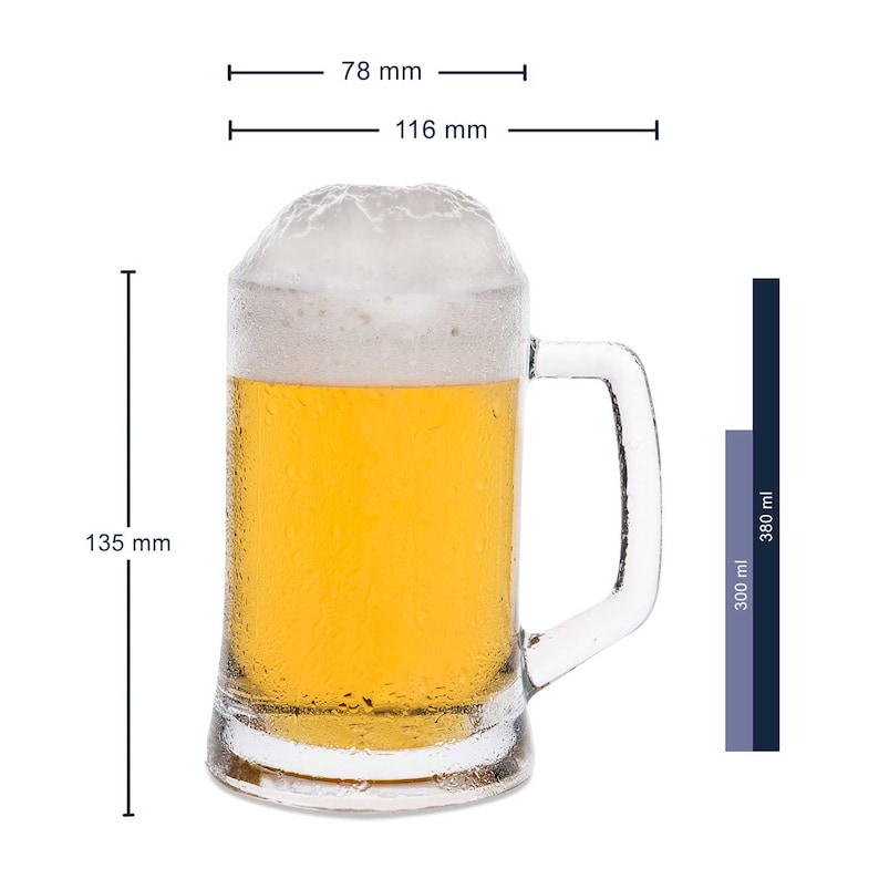 Personalisierter Bierkrug mit Gravur Professioneller Biertester Geschenke für Männer Vatertagsgeschenk Geburtstagsgeschenk Bild 5