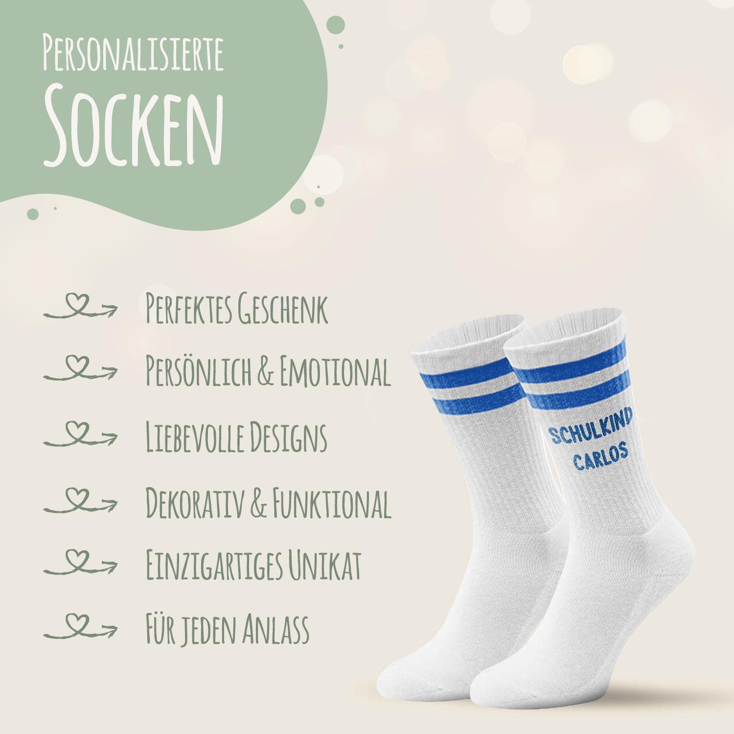 Calze Personalizzate Con Testo – Tennis/unisex – Cotone Traspirante – Divertenti E Originali