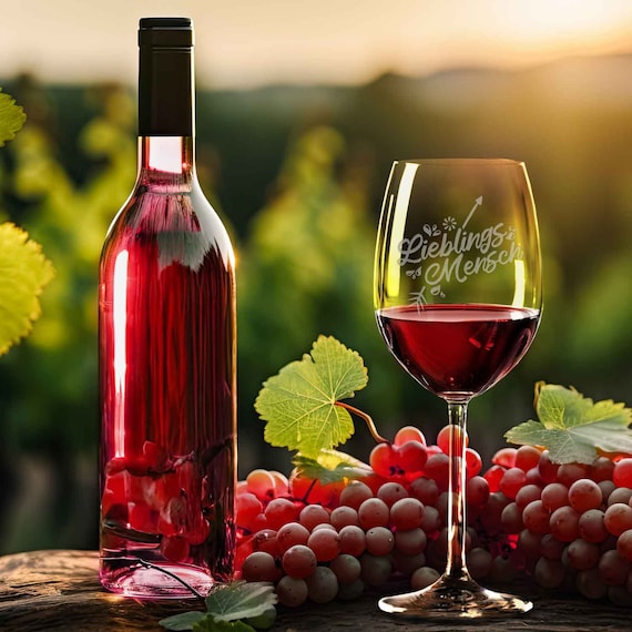 Verre à Vin Leonardo Puccini Avec Gravure - Personne Préférée - 560 Ml Geeignet Fur Rotwein Und Weisswein 3783568