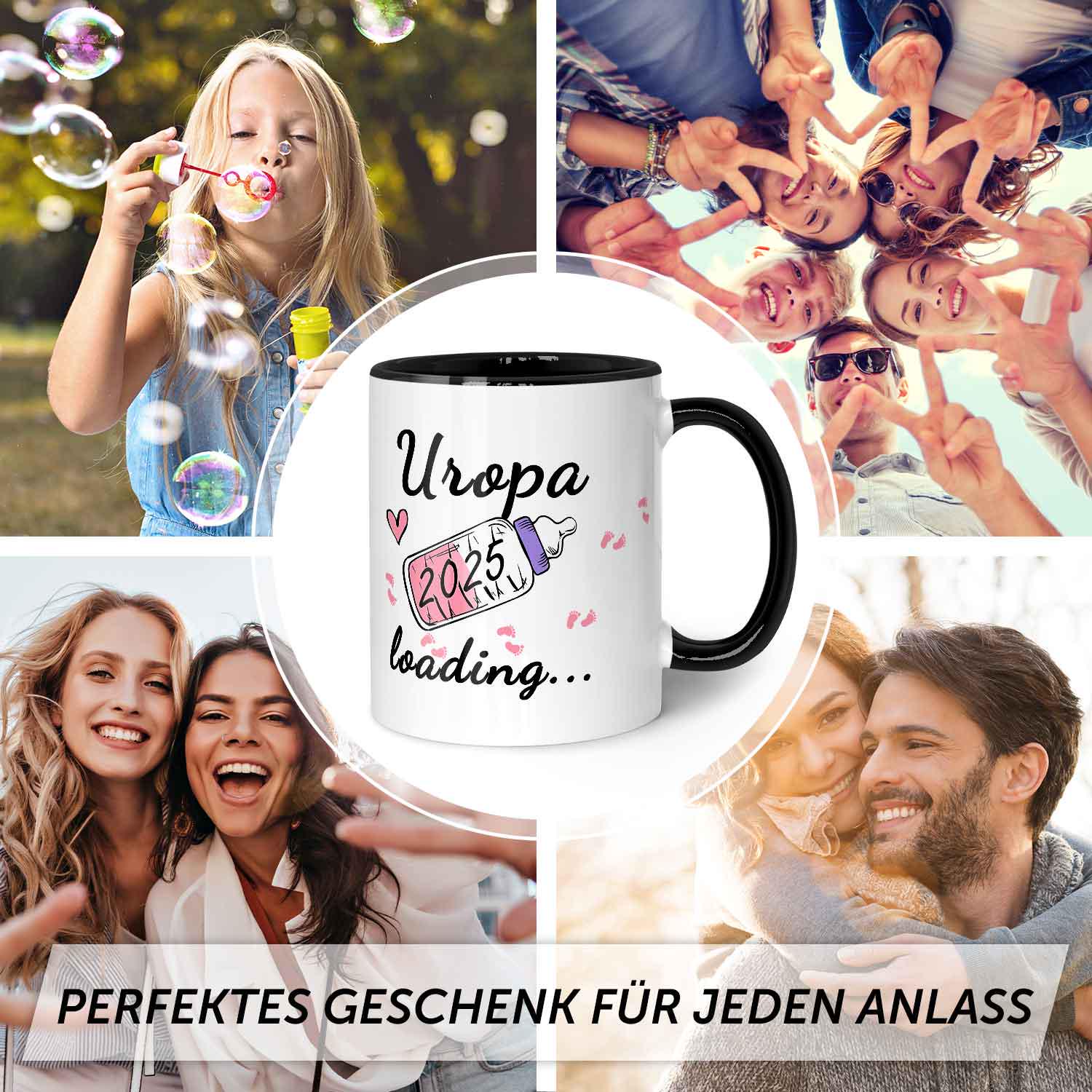 Tazza per la gravidanza con scritta – regalo personalizzabile