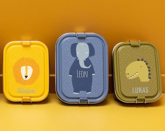 Gepersonaliseerde Trixie-lunchbox met naam, gemaakt van roestvrij staal - Lunchbox voor kleuterschool/kinderdagverblijf - Cadeau voor kinderen - School/terug naar school