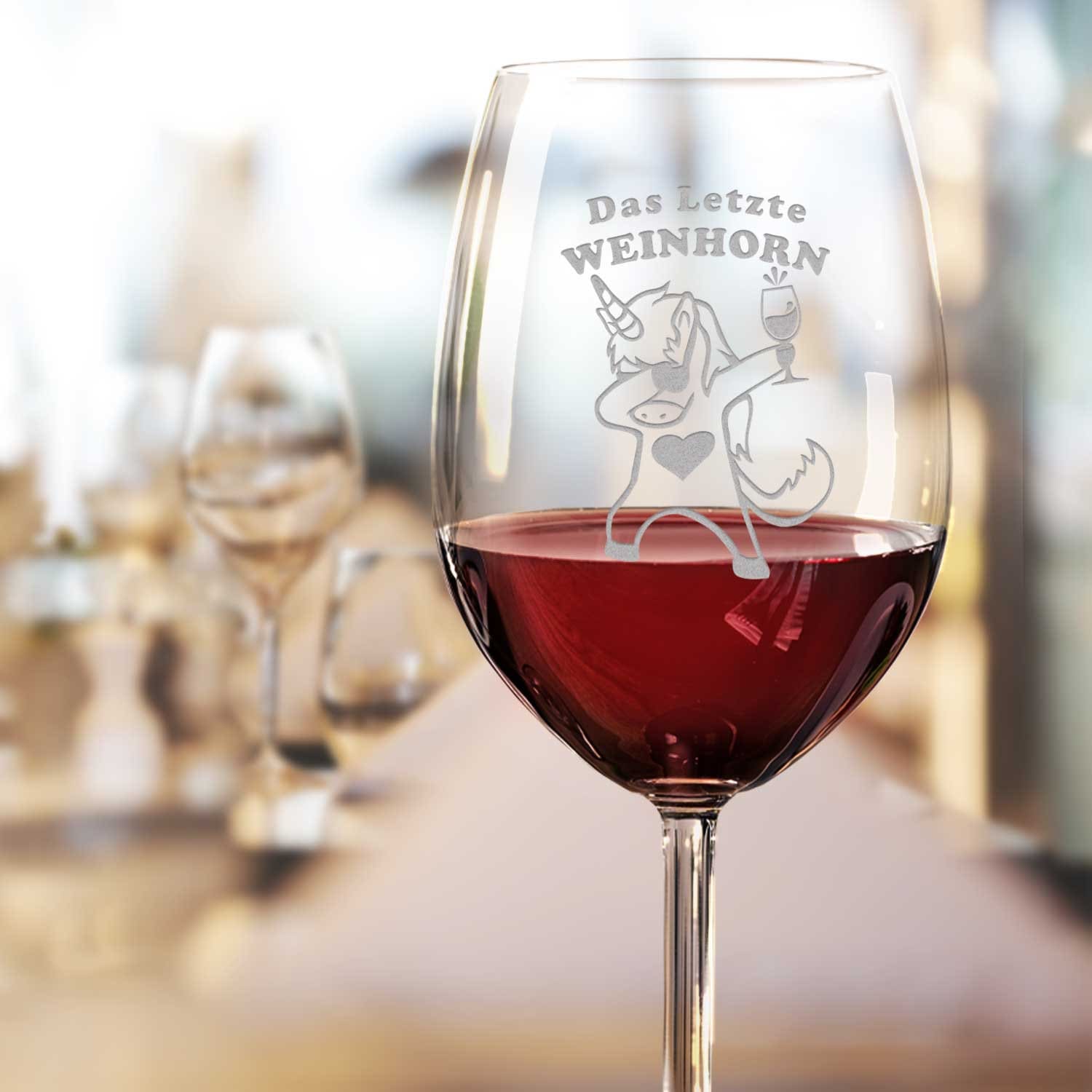 Verre à Vin Avec Gravure - Corne à Vin - Cadeau Pour Femme - Idée Cadeau Pour Anniversaire Et Fête Des Mères - Cadeau Amusant Pour Les Amateurs De Vin - France