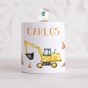 Personalisierte Spardose mit Namen – Babygeschenke Junge und Mädchen – Geld Geschenke zur Taufe, Kommunion & Geburtstag