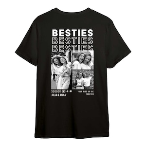 besties geschenk, geschenk beste freundin, geschenkidee beste freundin, schwester geschenk, freundin geschenk, tshirt foto personalisiert, foto t shirt, shirts geschenk beste freundin, beste freundin geschenk shirt, personalisierte shirt, personalisiert beste freundin, beste freundin personalisiert, foto geschenk beste freundin, fotocollage, t-shirt mit bildern, fotogeschenk, best friends