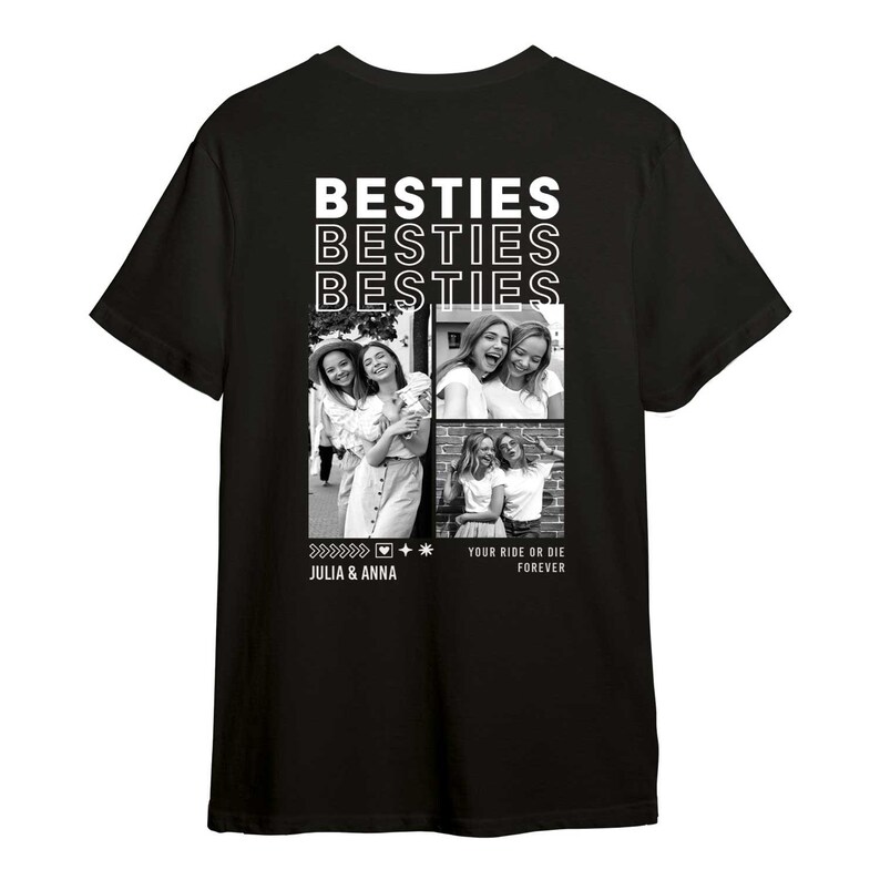 besties geschenk, geschenk beste freundin, geschenkidee beste freundin, schwester geschenk, freundin geschenk, tshirt foto personalisiert, foto t shirt, shirts geschenk beste freundin, beste freundin geschenk shirt, personalisierte shirt, personalisiert beste freundin, beste freundin personalisiert, foto geschenk beste freundin, fotocollage, t-shirt mit bildern, fotogeschenk, best friends