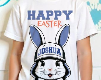 Personalized Easter Bunny PNG: Custom Name Sublimation Design (Digital Download)