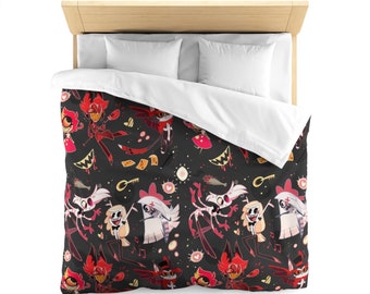 Hazbin hotel Microfiber Duvet Cover