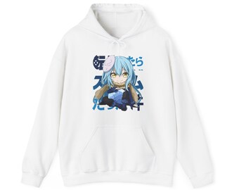 die keer werd ik gereïncarneerd als een slime chibi Rimuru Tempest Tensei Shitara Slime Datta Ken Unisex Heavy Blend™ sweatshirt met capuchon