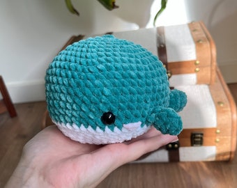 Peluche Chonky Whale Crochet Plushie